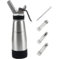 Sifon de Nata Cocina- 0-50 litros- con 3 Boquillas Extra(N20 no Incluido)